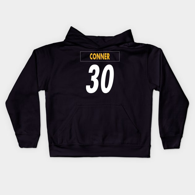 James Conner Kids Hoodie by telutiga